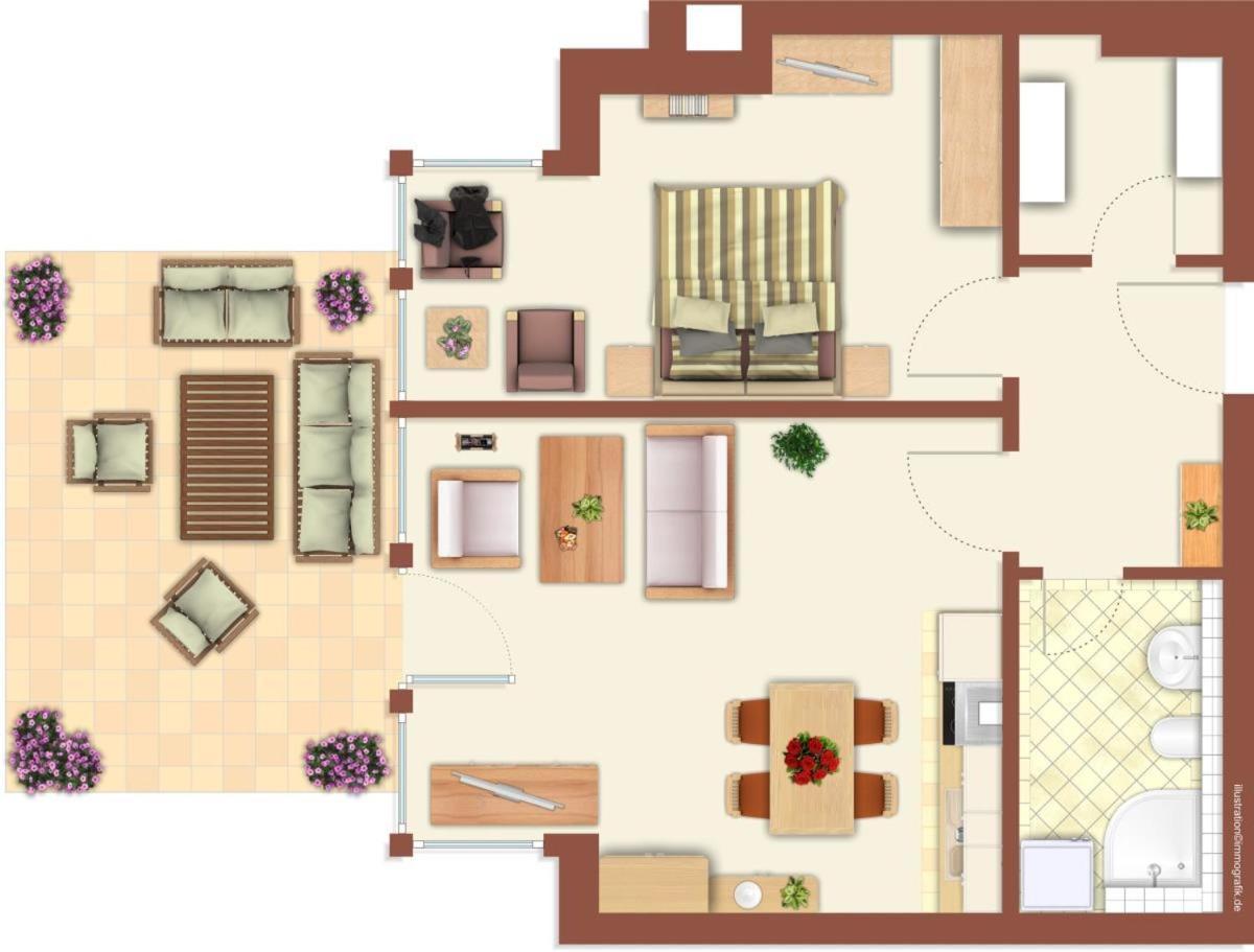 Lotsenhaus/Ostseewelle 로스토크 외부 사진